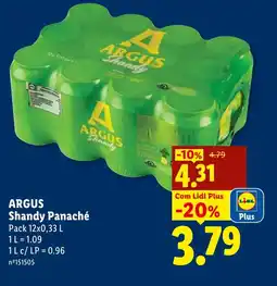 Lidl ARGUS Shandy Panaché promoção
