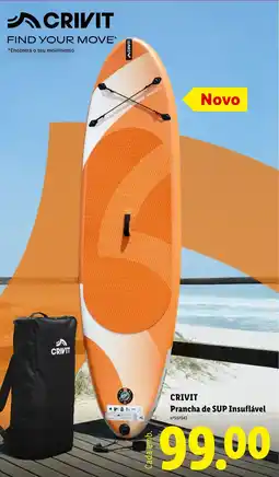Lidl CRIVIT Prancha de SUP Insuflável promoção