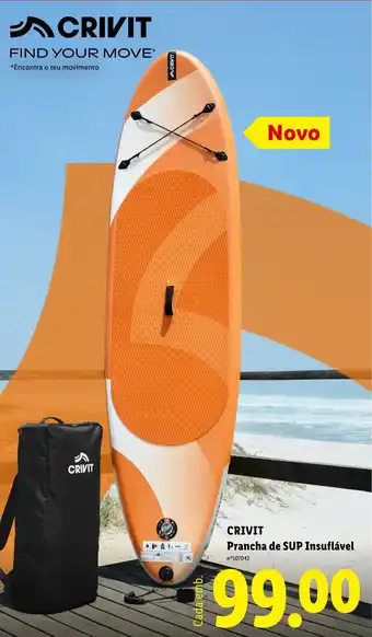 CRIVIT Prancha de SUP Insuflável