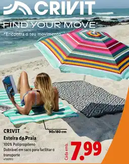 Lidl CRIVIT Esteira de Praia promoção