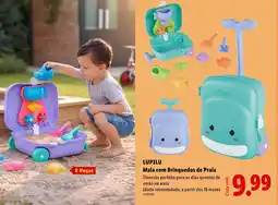 Lidl LUPILU Mala com Brinquedos de Praia promoção