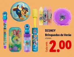 Lidl DISNEY Brinquedos de Verão promoção