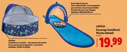Lidl LUPILU Escorrega Insuflável/ Piscina Infantil promoção