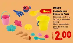 Lidl LUPILU Conjunto para Brincar na Areia promoção