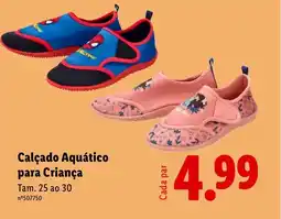 Lidl Calçado Aquático para Criança promoção