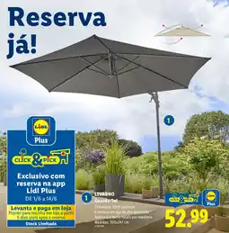 Lidl LIVARNO Guarda-Sol promoção