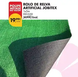 Pingo Doce Rolo de relva artificial jobitex promoção