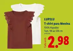 Lidl LUPILU T-shirt para Menina promoção