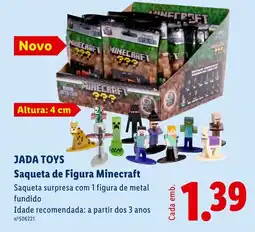 Lidl JADA TOYS Saqueta de Figura Minecraft promoção