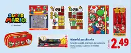 Lidl Material para Escrita promoção