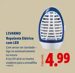 Lidl LIVARNO Repelente Elétrico com LED promoção