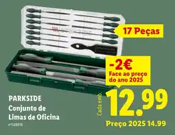 Lidl PARKSIDE Conjunto de Limas de Oficina promoção