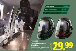 Lidl PARKSIDE Capacete de Soldadura Automático promoção
