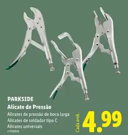 Lidl PARKSIDE Alicate de Pressão promoção