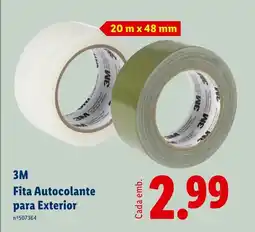 Lidl 3M Fita Autocolante para Exterior promoção