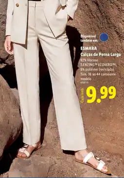 Lidl ESMARA Calças de Perna Larga promoção