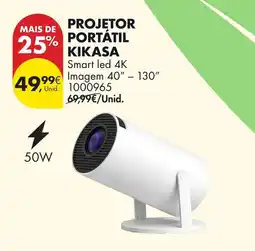Pingo Doce Projetor portátil kikasa promoção