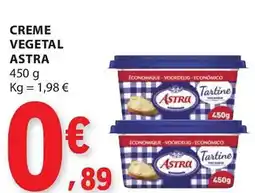 E.Leclerc Creme vegetal astra promoção