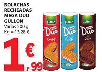 Bolachas recheadas mega duo gúllon