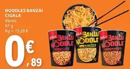 E.Leclerc Noodles banzai cigala promoção