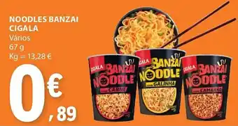 E.Leclerc Noodles banzai cigala promoção