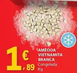 E.Leclerc Ameijoa vietnamita branca congelada promoção