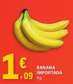 E.Leclerc Banana importada promoção