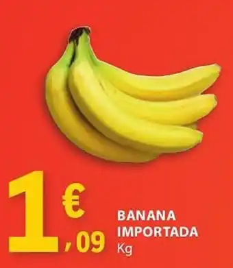 E.Leclerc Banana importada promoção