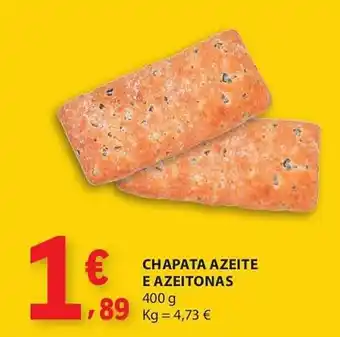 E.Leclerc Chapata azeite e azeitonas promoção