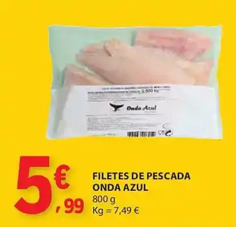 E.Leclerc Filetes de pescada onda azul promoção
