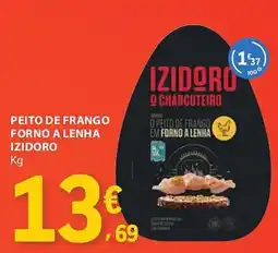 E.Leclerc Peito de frango forno a lenha izidoro promoção