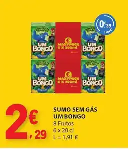 E.Leclerc Sumo sem gás um bongo promoção
