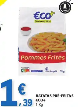 E.Leclerc Batatas pré-fritas €co+ promoção