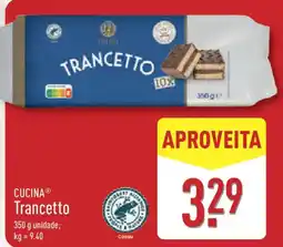 ALDI CUCINA Trancetto promoção
