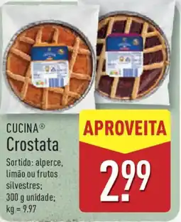 ALDI CUCINA Crostata promoção