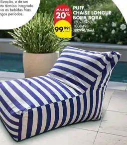 Pingo Doce Puff chaise longue bora bora promoção