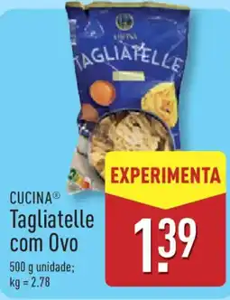ALDI CUCINA Tagliatelle com Ovo promoção