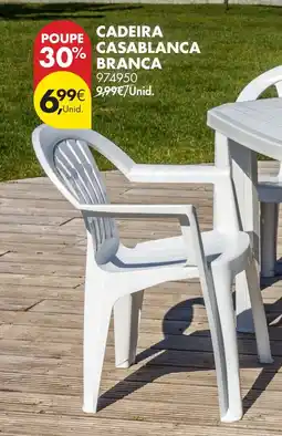 Pingo Doce Cadeira casablanca branca promoção