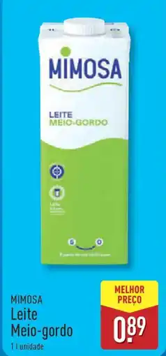 ALDI MIMOSA Leite Meio-gordo promoção