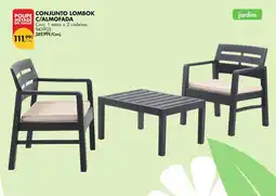 Pingo Doce Conjunto lombok c/almofada promoção