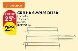 Pingo Doce Grelha simples delba 25x30cm promoção