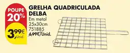 Pingo Doce Grelha quadriculada 25x30cm promoção