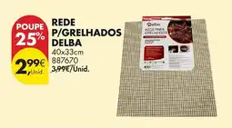 Pingo Doce Rede p/grelhados delba 40x33cm promoção