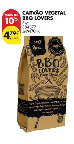 Pingo Doce Carvão vegetal bbq lovers promoção