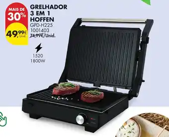 Pingo Doce Grelhador 3 em 1 hoffen promoção