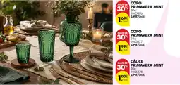 Pingo Doce Copo primavera mint promoção