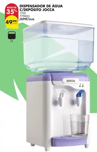 Dispensador de água c/depósito jocca