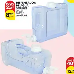 Pingo Doce Dispensador de água smukee promoção