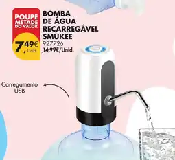 Pingo Doce Bomba de água recarregável smukee promoção