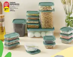 Pingo Doce Caixas empilháveis promoção